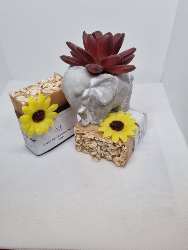 Fresh Oat & Lemon Butter Soap - Image 2